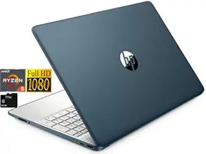 HP Ryzen 5 Spruce Blue 15.6" Laptop 16GB DDR4 512GB SSD