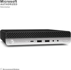 HP EliteDesk 800 G3 Mini Renewed Business Desktop