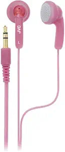 JVC HAF130P Gummy Pink Headphones — main product image