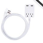 GE 32177 USB Surge Protector Power Strip 8ft