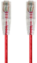 Monoprice 113545 SlimRun Cat6 Ethernet Patch Cable 10ft White