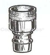 GE WD10X316 Faucet Adapter Coupling Genuine Part