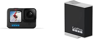 GoPro HERO10 Black Waterproof Action Camera with Enduro Battery