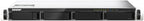 QNAP TS-435XEU-4G-US 4-Bay Rackmount NAS - 10GbE, NVMe SSD Ready