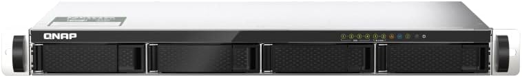 QNAP TS-435XEU-4G-US 4-Bay Rackmount NAS - 10GbE, NVMe SSD Ready