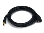 Monoprice 139927 USB-A to USB-A Extension Cable 3-Pack