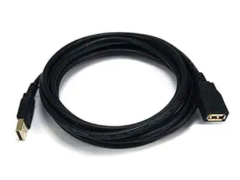 Monoprice 139927 USB-A to USB-A Extension Cable 3-Pack