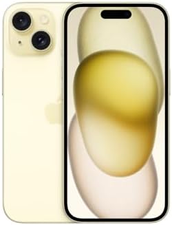 Apple iPhone 15 256GB Yellow GSM Unlocked (Renewed Premium)