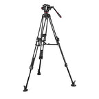 Manfrotto 504X Fluid Video Head with 645 Fast Twin Tripod