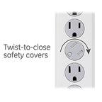 GE 14014 6-Outlet Surge Protector Power Strip 8ft
