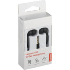Lenovo GXD0S50936 100 Black In-Ear Headphones with Mic