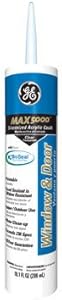 GE GE22780 Silicone MAX 5000 Clear Sealant
