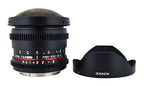 Rokinon RKHD8MV-S HD 8mm Fisheye Lens