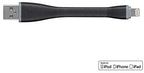 Monoprice 130773 Apple MFi Certified Lightning Cable 0.4ft Black