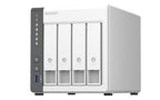 QNAP TS-433-4G-44S-US 4-Bay 12TB NAS - Seagate IronWolf RAID 5 Bundle