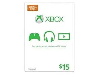 Microsoft K4W-00023 Xbox Gift Card $15 (Email Delivery)