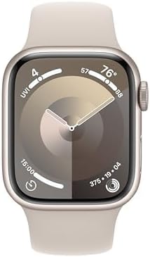 Apple Series 9 Watch 45mm GPS Starlight (Renewed)