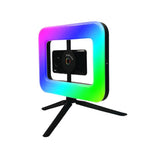 Asixxsix 390-LED RGB Magnetic Selfie Light with Battery