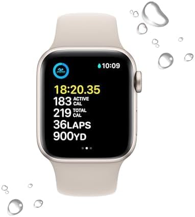 Apple Series SE 2nd Gen 40mm GPS Cellular Renewed