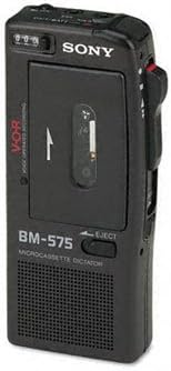 Sony BM575A Voice-Activated Microcassette Recorder