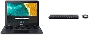 Acer Chromebook CB512: Intel Celeron, 12" HD+, Mouse Bundle