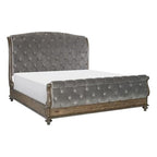 Lexicon Rachelle Queen Bed Weathered Pecan/Gray