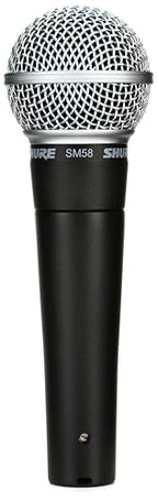 Shure SM58 2-Pack Cardioid Dynamic Vocal Microphones
