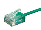 Monoprice 134223 Cat6 Ethernet Patch Cable 1ft Green SlimRun