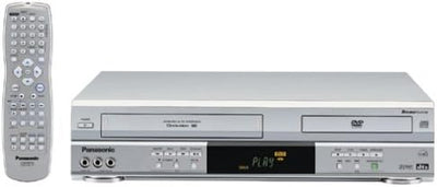 Panasonic PV-D4743S DVD-VCR Combo - Renewed