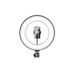 BFKRYP Circular LED Fill Light with Phone Holder Stand