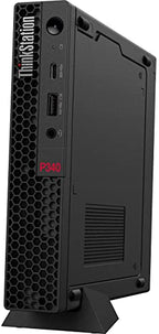 Lenovo 30DF001UUS-4380-25626 ThinkStation P340 Mini PC Bundle