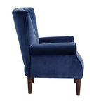 Lexicon 194840155560 Monroe Navy Blue Accent Chair