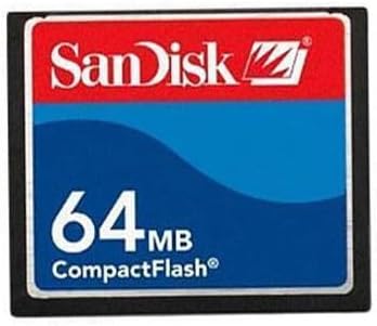 SanDisk SDCFB-64-A10 64MB CompactFlash Memory Card