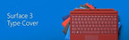 Microsoft A7Z-00005 Surface 3 Type Cover - Red