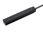Monoprice 115873 6 Outlet Surge Protector 2-Pack