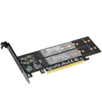 CFNXKTWBR PCIe 4.0 4-Bay M.2 NVMe SSD Expansion Card