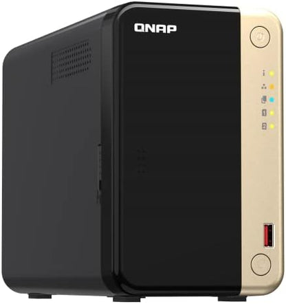 QNAP TS-264-8G-US 2-Bay NAS Celeron 2.5GbE Diskless