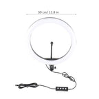 BSTiltion 12-Inch Dimmable LED Ring Light with Tripod Stand