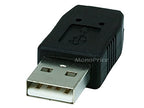 Monoprice 104817 USB A Male to Mini B5 Female Adapter