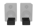 Monoprice Tilted Desktop Speaker Stands - Anti-Vibration Pair