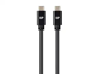 Monoprice 141442 USB-C to USB-C 3.2 Gen 2 Cable 2M