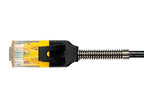 Monoprice 134663 Cat6 SlimRun Ethernet Patch Cable - 1 ft - Black