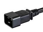 Monoprice 135059 Heavy Duty Extension Cord C20 to C19 20A 6ft