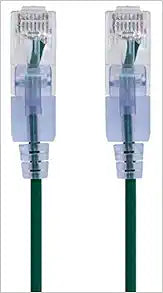 Monoprice Cat6A Ethernet Patch Cable 5ft Green 10-Pack — main product image
