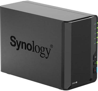 Synology DS224 2-Bay NAS 16TB HDD 16GB RAM