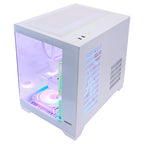 HOENGAGER Panorama RTX 5070 Ryzen 7 Prebuilt Gaming Desktop