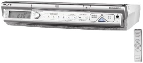Sony ICF-CD543RM AM/FM/TV/Weather Clock Radio/CD Player