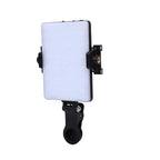 Tangxi Portable Selfie Light with Dual Phone Clamp