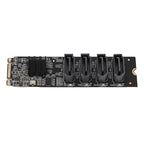 Sonew ASM1166 M.2 to SATA III 4-Port Adapter Card