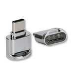 BoxWave Micro SD Card Reader, USB-C OTG Keychain Adapter